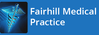 Fairhill Medical Practice logo and homepage link